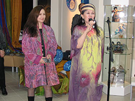 Открытие выставки в Екатеринбурге. Январь 2005г.