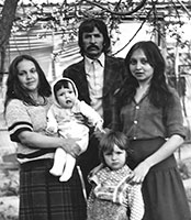 ганиев Абдувахоб. Фото с семьёй. 